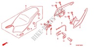 ASSENTO SIMPLES(2) para Honda CB 300 R 2012