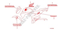 EMBLEMA/FAIXA (1) para Honda CB 300 R 2012