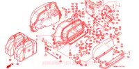MALA LATERAL para Honda GL 1500 GOLD WING INTERSTATE 1996