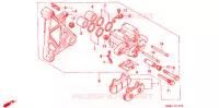 PINCA TRAVAO TRASEIRO para Honda GL 1500 GOLD WING INTERSTATE 1996