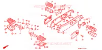 POUSA PES (GL1500I) para Honda GL 1500 GOLD WING INTERSTATE 1996