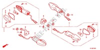 PISCA(2) para Honda CBR 250 R ABS 2011