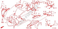 CARENAGEM SUPERIOR para Honda CBR 250 R TRICOLOR 2012