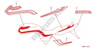 EMBLEMA/FAIXA (TYPE A BANDE) para Honda CB 1300 SUPER FOUR STRIPES 2001