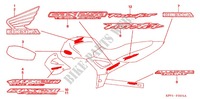 EMBLEMA/FAIXA (CBX2504,5,6) para Honda CBX 250 TWISTER 2006