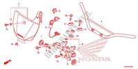 PUNHO GUIADOR/PONTE SUPERIOR (2) para Honda CRF 230 F 2013