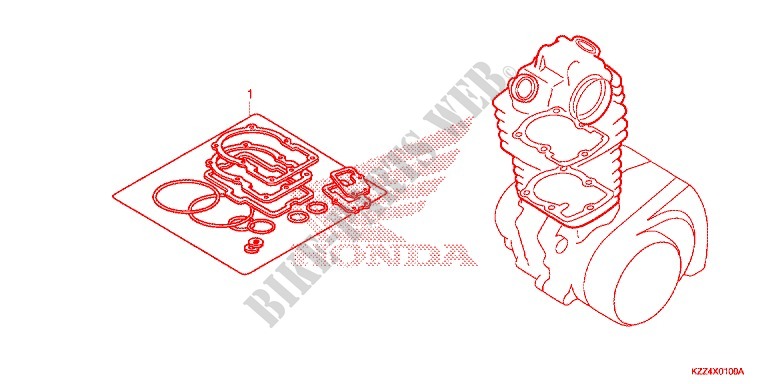 KIT A JUNTAS para Honda CRF 250 L 2016