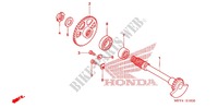 CAMBOTA/PISTAO/ EQUILIBRADOR(2) para Honda CRF 450 X 2006