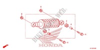 AMORTECEDOR TRASEIRO(2) para Honda CRF 110 2017
