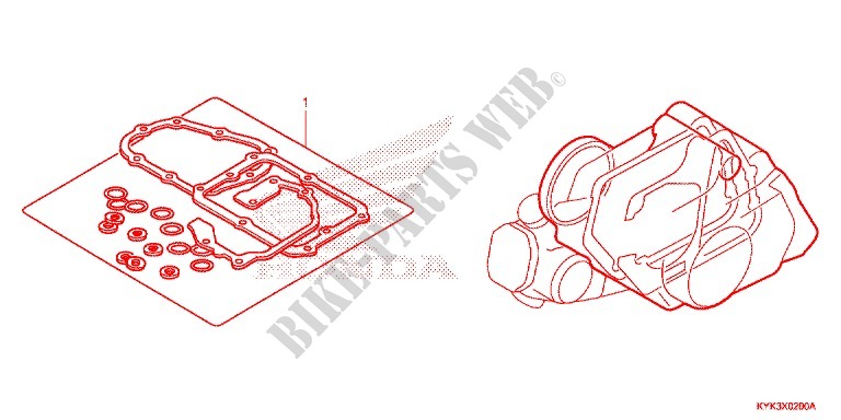 KIT B JUNTAS para Honda CRF 110 2017