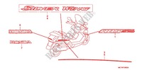 EMBLEMA/FAIXA (FJS400A/D/FJS600A/D5 8) para Honda SILVER WING 400 ABS 2007
