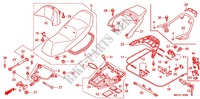 ASSENTO SIMPLES(2) para Honda SILVER WING 400 LEARNER 2007
