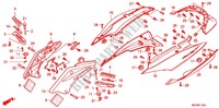 CARENAGEM TRASEIRA (FJS600A/D9) para Honda SILVER WING 600 GT ABS 2011