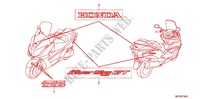 EMBLEMA/FAIXA (FJS600A/D9) para Honda SILVER WING 600 GT ABS 2010