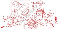 ASSENTO SIMPLES(2) para Honda SILVER WING 600 GT 2012