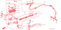 BOMBA PRINCIPAL TRASEIRA CILINDRO para Honda VALKYRIE 1500 F6C INTERSTATE 2000