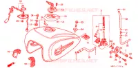DEPOSITO COMBUSTIVEL para Honda VALKYRIE 1500 F6C INTERSTATE 2000