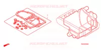 KIT B JUNTAS para Honda VALKYRIE 1500 F6C INTERSTATE 2000