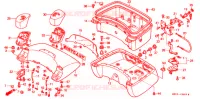 TAMPA INFERIOR MALA para Honda VALKYRIE 1500 F6C INTERSTATE 2000
