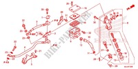 BOMBA PRINCIPAL TRASEIRA CILINDRO para Honda NC 750 S ABS 2014