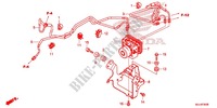 TRAVAO FR.BOMBA PRINCIPAL/MODULADOR ABS para Honda NC 750 S ABS 2014