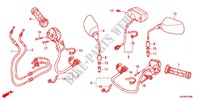 MANETE/INTERRUPTOR/CABO/RETROVISOR para Honda FORZA 250 Z SPECIAL EDITION 2012