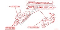 MARCA para Honda FORZA 250 Z SPECIAL EDITION 2012