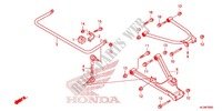 BRACO TRASEIRO para Honda PIONEER 700 M2 2016