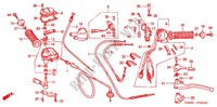 MANETE/INTERRUPTOR/CABO ('02 '04) para Honda FOURTRAX 250 RECON Electric Shift 2003