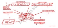 MARCA para Honda FOURTRAX 250 RECON Electric Shift 2003