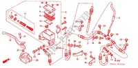 TRAVAO FR.BOMBA PRINCIPAL para Honda TRX 250 FOURTRAX RECON Electric Shift 2004