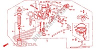 KIT O.P. CARBURADOR  para Honda TRX 250 FOURTRAX RECON Standard 2008