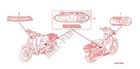 MARCA para Honda SUPER CUB 110 2012