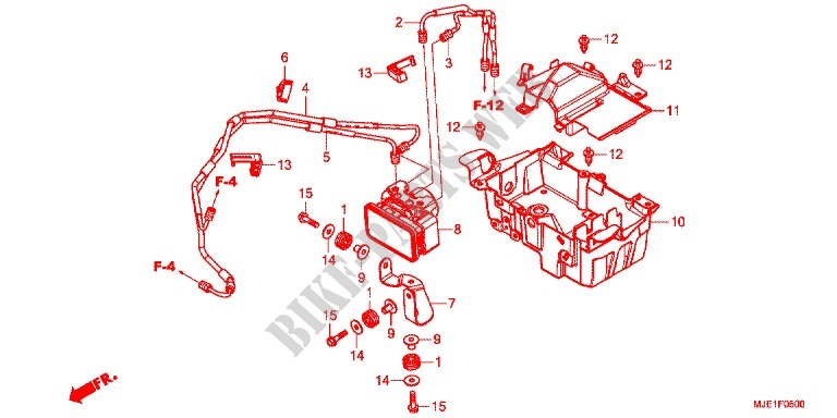 MODULADOR DE ABS (CBR650FAE) para Honda CBR 650 F ABS 2014