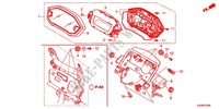 INSTRUMENTOS COMBINADOS para Honda CRF 250 LOWER RED 2017