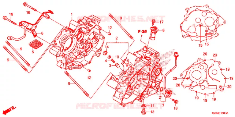 CARTER/BOMBA OLEO Honda MOTO 150 RS 2017  FS150FH