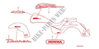 EMBLEMA/MARCA  para Honda VTX 1300 R 2009