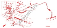 TRAVAO FR.BOMBA PRINCIPAL para Honda VTX 1800 F Black crankcase, Chomed forks covers 2005