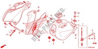 DEPOSITO COMBUSTIVEL para Honda XR 125, Electric start  -1LA- 2012