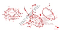 TAMPA CARTER DIREITA para Honda XR 125, Electric start  -1LA- 2012