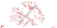 VALVULA SUCCAO AR para Honda XR 125, Kick starter only -DK- 2012