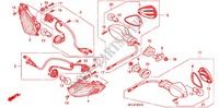 FAROLIM PISCA (CBR1000RR9,A,B/RA9,A,B) para Honda CBR 1000 RR FIREBLADE BLACK 2011