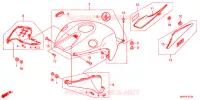 ABRIGO SUPERIOR para Honda CBR 1000 S ABS 2014