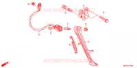 DESCANCO CENTRAL/PEDAL TRAVAOES para Honda CBR 1000 S ABS 2014