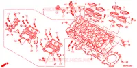 TAMPA CABECA MOTOR para Honda CBR 1000 S ABS 2014