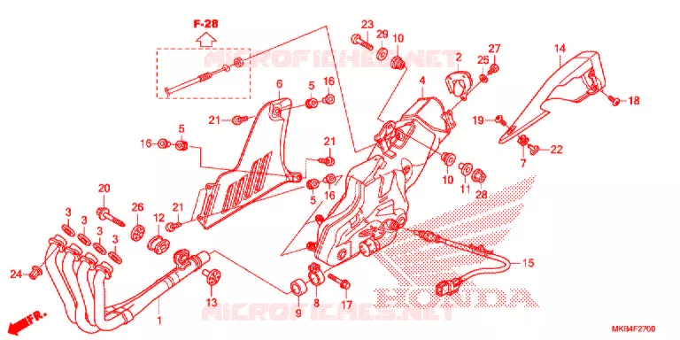 SILENCIADOR ESCAPE(2) Honda MOTO 1000 CBR 2016  CBR1000SG