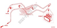 TUBO TRAVAO TR./TUBO METALICO TRAVAOES para Honda CBR 500 R ABS RED 2013