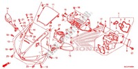 CARENAGEM SUPERIOR para Honda CBR 600 RR ABS 2014