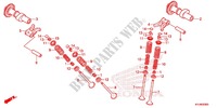 ARVORE CAMES/VALVULA para Honda CBR 250 R ABS RED 2011