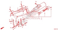 SILENCIADOR ESCAPE(2) para Honda CRF 50 2017